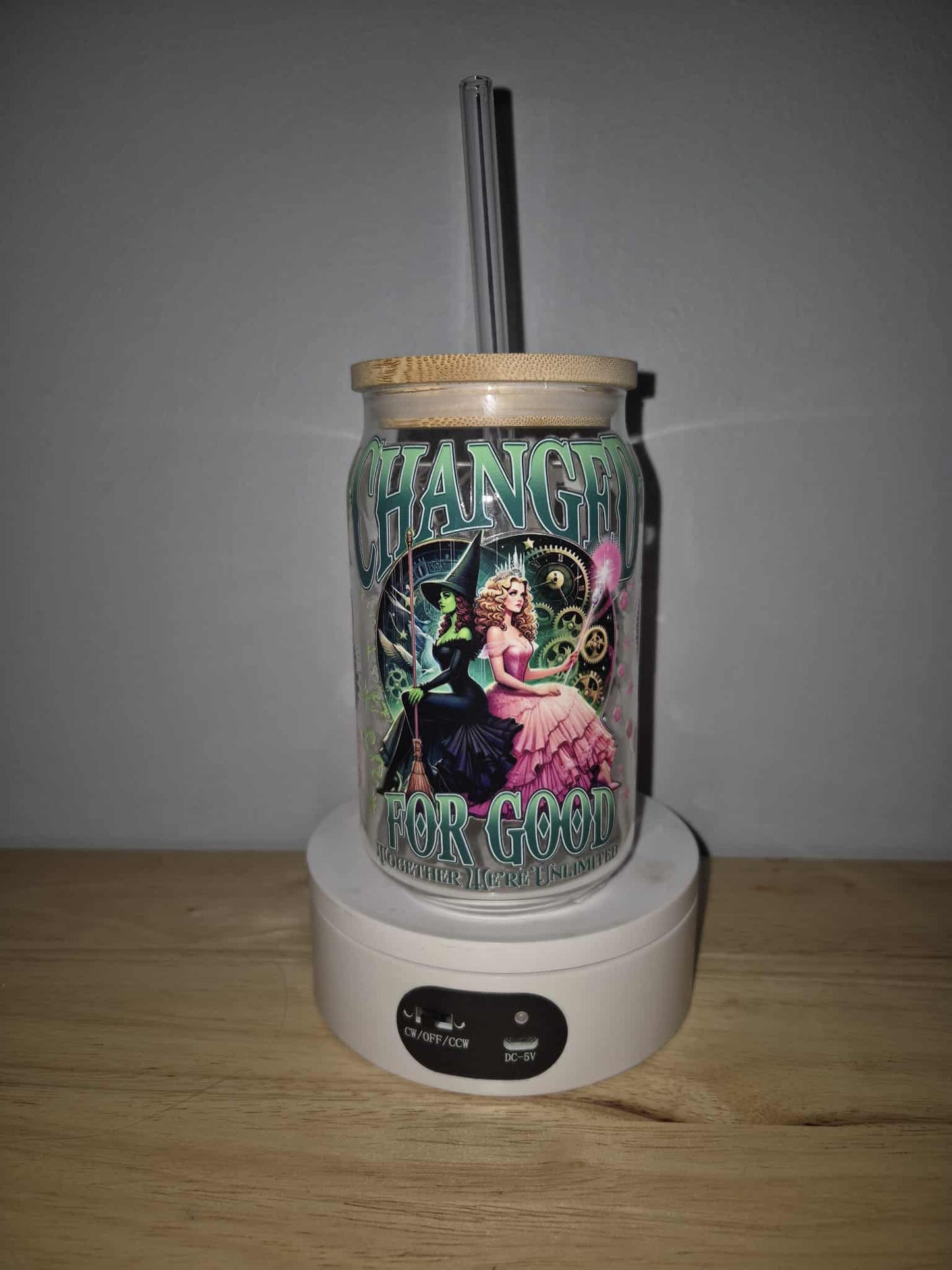 Wicked Soda Glass