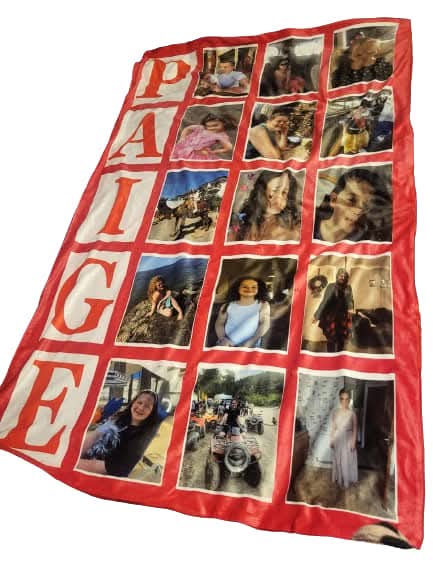 Custom Print Panel Blanket