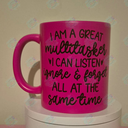Neon Sarcasm Mug
