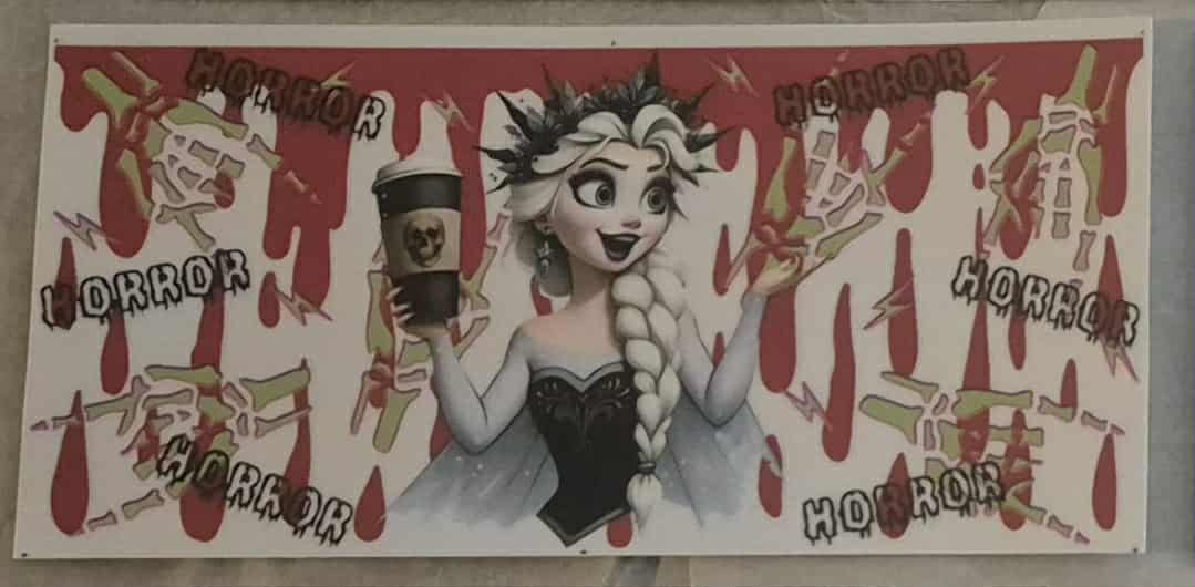 Halloween Princess Soda Cup..