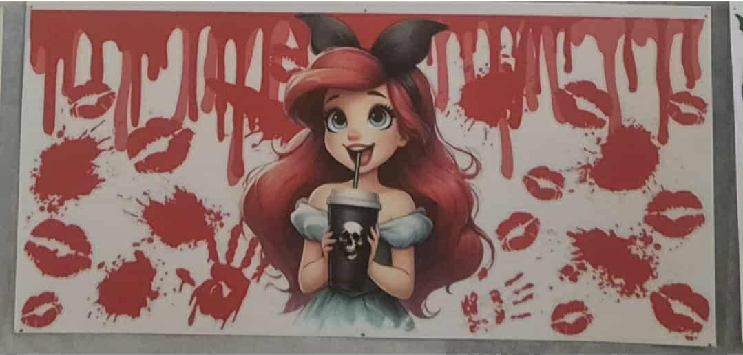 Halloween Princess Soda Cup..