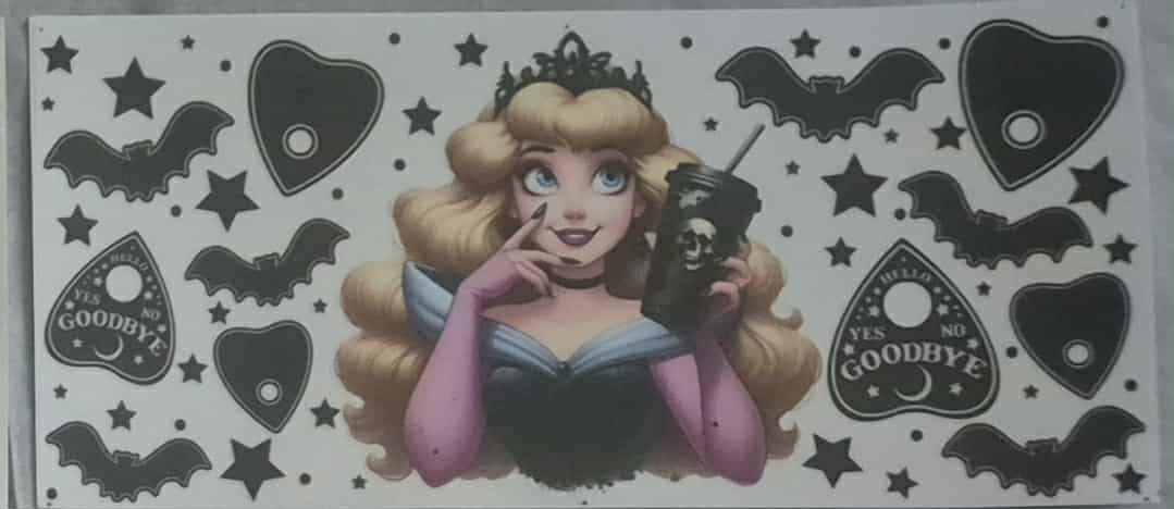 Halloween Princess Soda Cup..