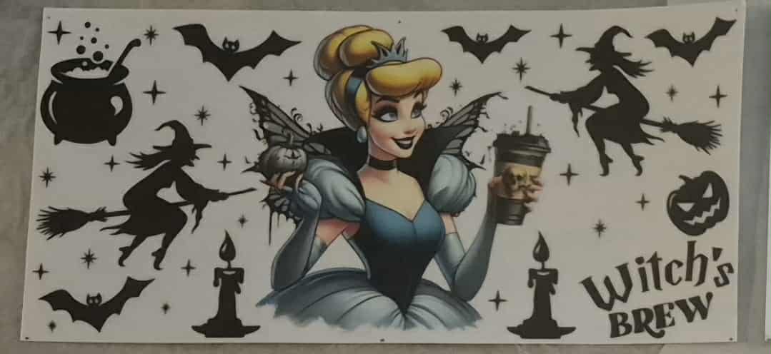 Halloween Princess Soda Cup..