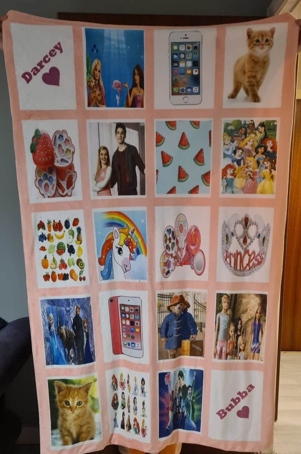 Custom Print Panel Blanket