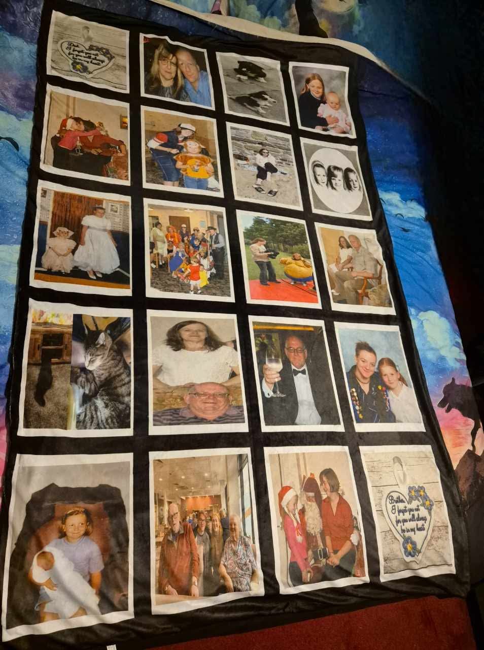 Custom Print Panel Blanket