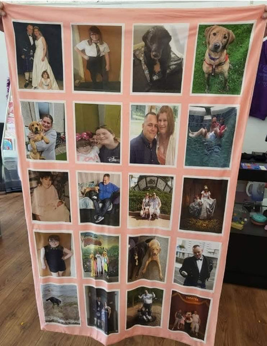 Custom Print Panel Blanket